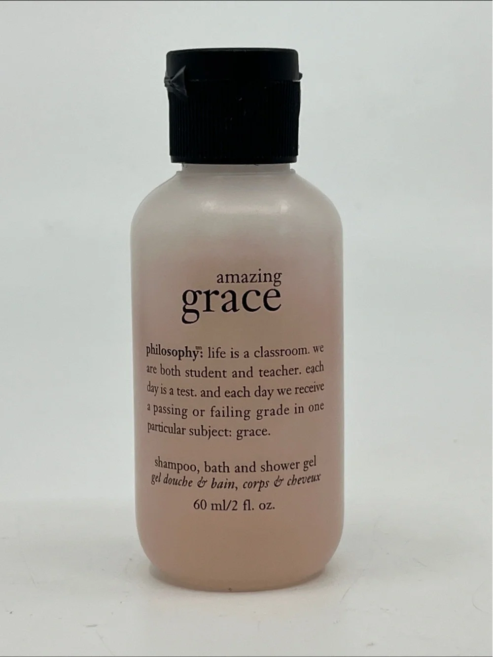 Philosophy Amazing Grace Shampoo Bath & Shower Gel - 2 Oz - Travel Size - Sealed